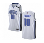 Men's Nike Orlando Magic #10 Evan Fournier Swingman NBA Jersey - Association Edition