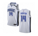 Men's Nike Orlando Magic #14 D.J. Augustin Swingman NBA Jersey - Association Edition