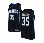 Men's Nike Orlando Magic #35 Melvin Frazier Authentic Black NBA Jersey Statement Edition