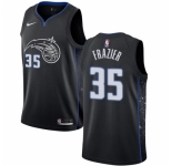 Men's Nike Orlando Magic #35 Melvin Frazier Swingman Black NBA Jersey - City Edition