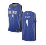 Men's Nike Orlando Magic #4 Arron Afflalo Swingman Royal Blue Road NBA Jersey - Icon Edition