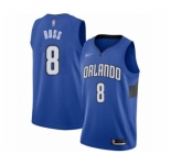 Men's Orlando Magic #8 Terrence Ross Authentic Blue Finished Basketball Jersey - Statement Edition