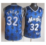nba orlando magic # 32 o'neal blue