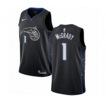 Women's Nike Orlando Magic #1 Tracy Mcgrady Swingman Black NBA Jersey - City Edition