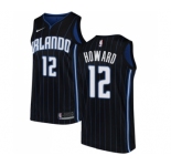 Women's Nike Orlando Magic #12 Dwight Howard Authentic Black Alternate NBA Jersey Statement Edition