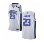 Women's Nike Orlando Magic #23 Justin Jackson Authentic White NBA Jersey - Association Edition