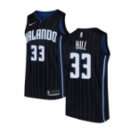 Women's Nike Orlando Magic #33 Grant Hill Swingman Black Alternate NBA Jersey Statement Edition