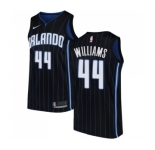 Women's Nike Orlando Magic #44 Jason Williams Swingman Black Alternate NBA Jersey Statement Edition