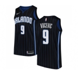 Women's Nike Orlando Magic #9 Nikola Vucevic Swingman Black Alternate NBA Jersey Statement Edition