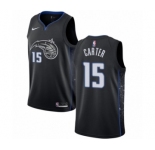 Youth Nike Orlando Magic #15 Vince Carter Swingman Black NBA Jersey - City Edition