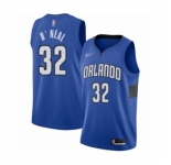 Youth Orlando Magic #32 Shaquille O'Neal Swingman Blue Finished Basketball Jersey - Statement Edition