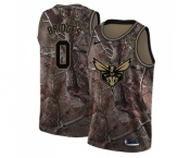 Women's Nike Charlotte Hornets #0 Miles Bridges Swingman Camo Realtree Collection NBA Jersey
