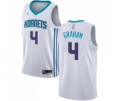 Women's Nike Jordan Charlotte Hornets #4 Devonte Graham Swingman White NBA Jersey - Association Edition