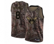 Youth Nike Charlotte Hornets #8 Bismack Biyombo Swingman Camo Realtree Collection NBA Jersey