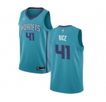 Youth Nike Jordan Charlotte Hornets #41 Glen Rice Swingman Teal NBA Jersey - Icon Edition