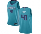 Youth Nike Jordan Charlotte Hornets #41 Glen Rice Swingman Teal NBA Jersey - Icon Edition