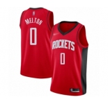 Men's Houston Rockets #0 De'Anthony Melton Swingman Red Finished Basketball Jersey - Icon Edition