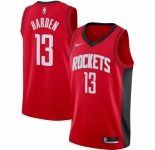Men's Houston Rockets #13 James Harden Nike Red 2020-21 Swingman Jersey