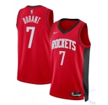 Men's Houston Rockets #7 Kevin Durant Red Nike Icon Edition NBA Jersey