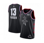 Men's Jordan Houston Rockets #13 James Harden Swingman Black 2019 All-Star Game Basketball Jersey