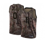 Men's Nike Houston Rockets #0 De'Anthony Melton Swingman Camo Realtree Collection NBA Jersey