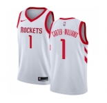 Men's Nike Houston Rockets #1 Michael Carter-Williams Authentic White NBA Jersey - Association Edition