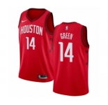 Men's Nike Houston Rockets #14 Gerald Green Red Swingman Jersey - Earned Edition