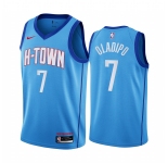 Nike Rockets #7 Victor Oladipo Blue NBA Swingman 2020-21 City Edition Jersey