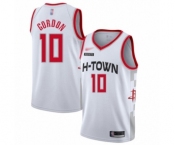 Women's Houston Rockets #10 Eric Gordon Swingman White Basketball Jersey - 2019-20 City Edition