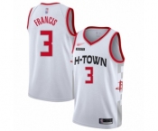 Women's Houston Rockets #3 Steve Francis Swingman White Basketball Jersey - 2019-20 City Edition