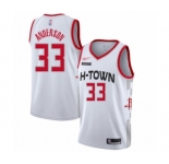 Women's Houston Rockets #33 Ryan Anderson Swingman White Basketball Jersey - 2019-20 City Edition