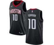 Women's Nike Houston Rockets #10 Eric Gordon Swingman Black Alternate NBA Jersey Statement Edition