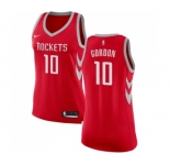 Women's Nike Houston Rockets #10 Eric Gordon Swingman Red Road NBA Jersey - Icon Edition