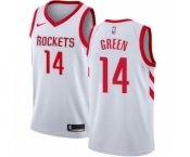 Women's Nike Houston Rockets #14 Gerald Green Authentic White NBA Jersey - Association Edition