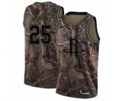 Women's Nike Houston Rockets #25 Robert Horry Swingman Camo Realtree Collection NBA Jersey