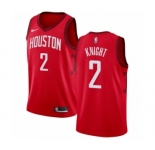 Youth Nike Houston Rockets #2 Brandon Knight Red Swingman Jersey - Earned Edition