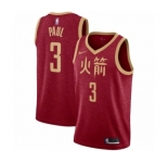 Youth Nike Houston Rockets #3 Chris Paul Swingman Red NBA Jersey - 2018-19 City Edition