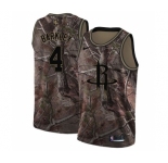 Youth Nike Houston Rockets #4 Charles Barkley Swingman Camo Realtree Collection NBA Jersey