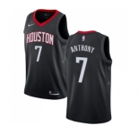 Youth Nike Houston Rockets #7 Carmelo Anthony Swingman Black NBA Jersey Statement Edition