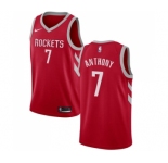 Youth Nike Houston Rockets #7 Carmelo Anthony Swingman Red NBA Jersey - Icon Edition