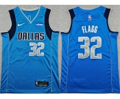 Men's Dallas Mavericks #32 Cooper Flagg Blue 2025 Icon Edition Stitched Basketball Jersey