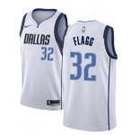 Mens Dallas Mavericks #32 Cooper Flagg Nike White Association Edition Jersey