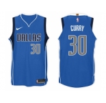 Nike NBA Dallas Mavericks #30 Seth Curry Jersey 2017-18 New Season Blue Jersey