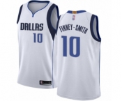 Youth Dallas Mavericks #10 Dorian Finney-Smith Swingman White Basketball Jersey - Association Edition