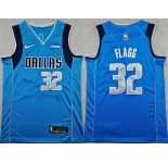 Youth Dallas Mavericks #32 Cooper Flagg Nike Blue Icon Edition Jersey