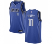 Youth Nike Dallas Mavericks #11 Yogi Ferrell Swingman Royal Blue Road NBA Jersey - Icon Edition