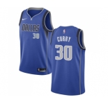Youth Nike Dallas Mavericks #30 Seth Curry Swingman Royal Blue Road NBA Jersey - Icon Edition