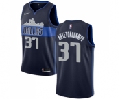 Youth Nike Dallas Mavericks #37 Kostas Antetokounmpo Swingman Navy Blue NBA Jersey Statement Edition