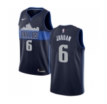Youth Nike Dallas Mavericks #6 DeAndre Jordan Swingman Navy Blue NBA Jersey Statement Edition