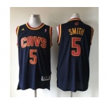 nba cleveland cavaliers #5 smith blue[revolution 30 swingman]